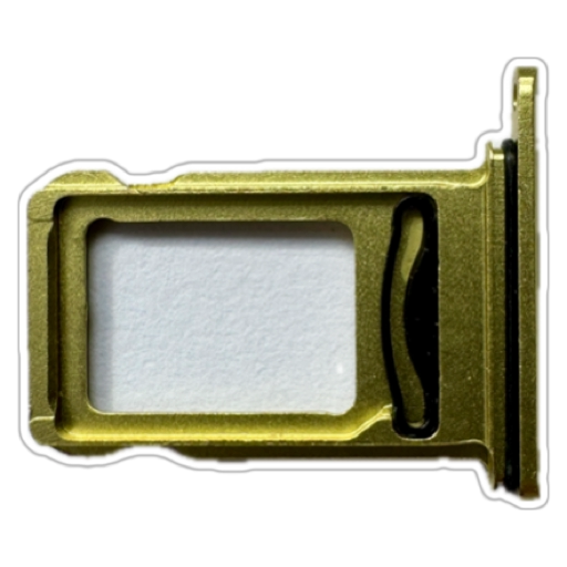 Suport sim - card Iphone 11, Yellow