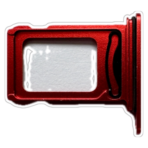 Suport sim - card Iphone 12, Red