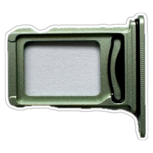 Suport sim - card Iphone 12, Green