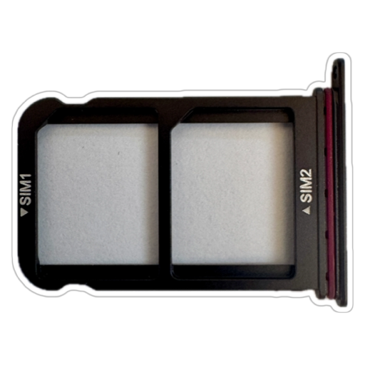 Suport sim - card Huawei P20, Black