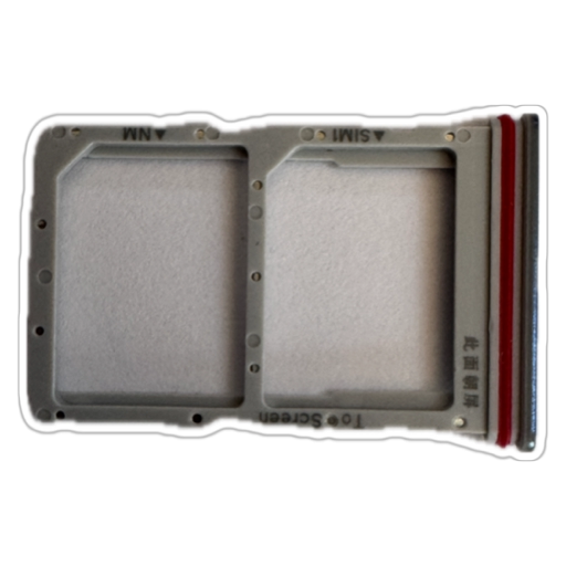 Suport sim - card Huawei P40 Lite 5G, Silver