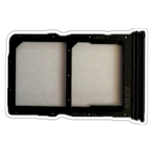 Suport sim - card Huawei P40 Lite 5G, Black