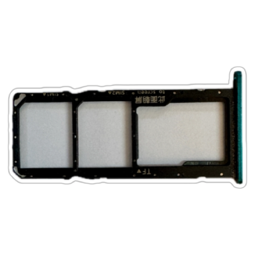 Suport sim - card Huawei Y6p, Green