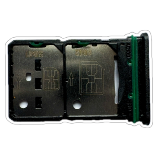 Suport sim - card Oppo A78 4G, Black