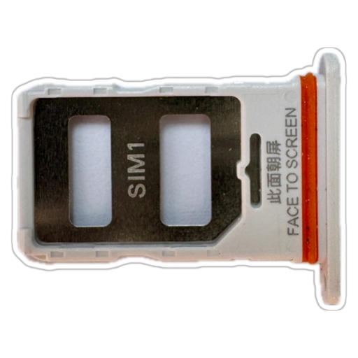 Suport sim - card Xiaomi Redmi Note 13 Pro 5G, White