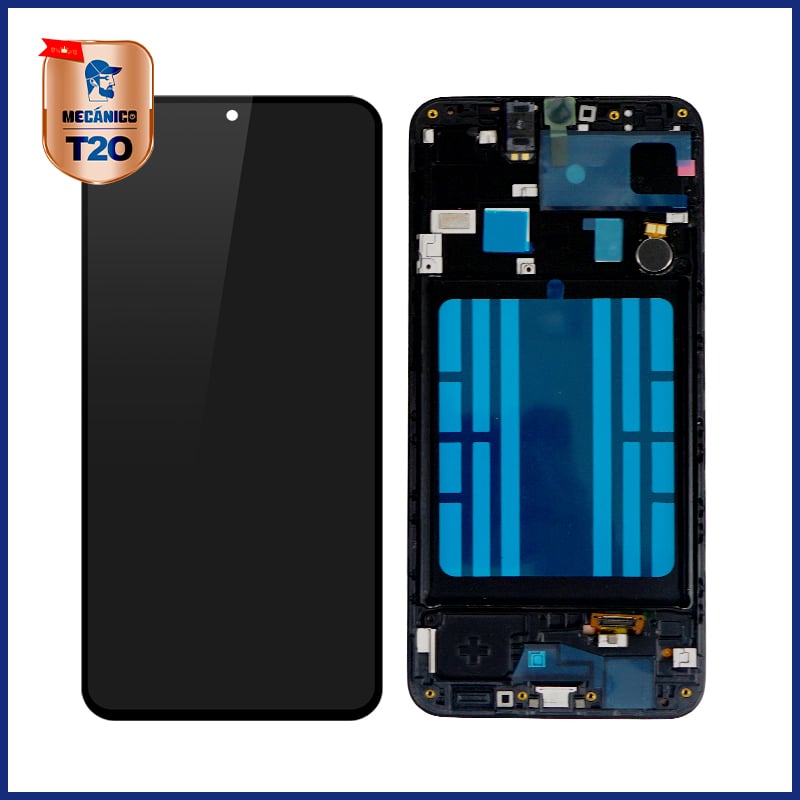 Display Samsung A20 cu rama T2O