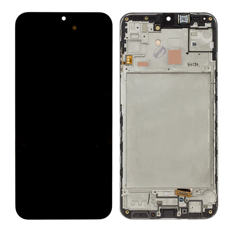 Display Samsung A15 cu rama Service Pack, Negru