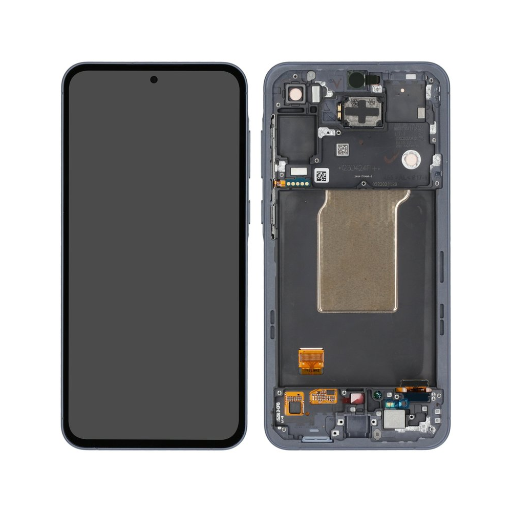Display Samsung A55 5G, Original Samsung service pack, Negru