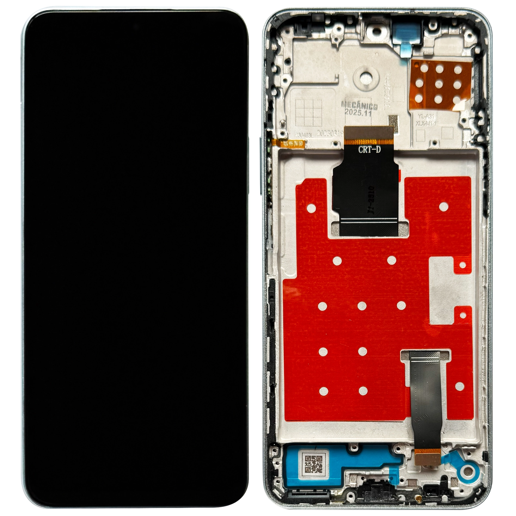 Display Honor X8A 4G / 90 lite Alb cu rama