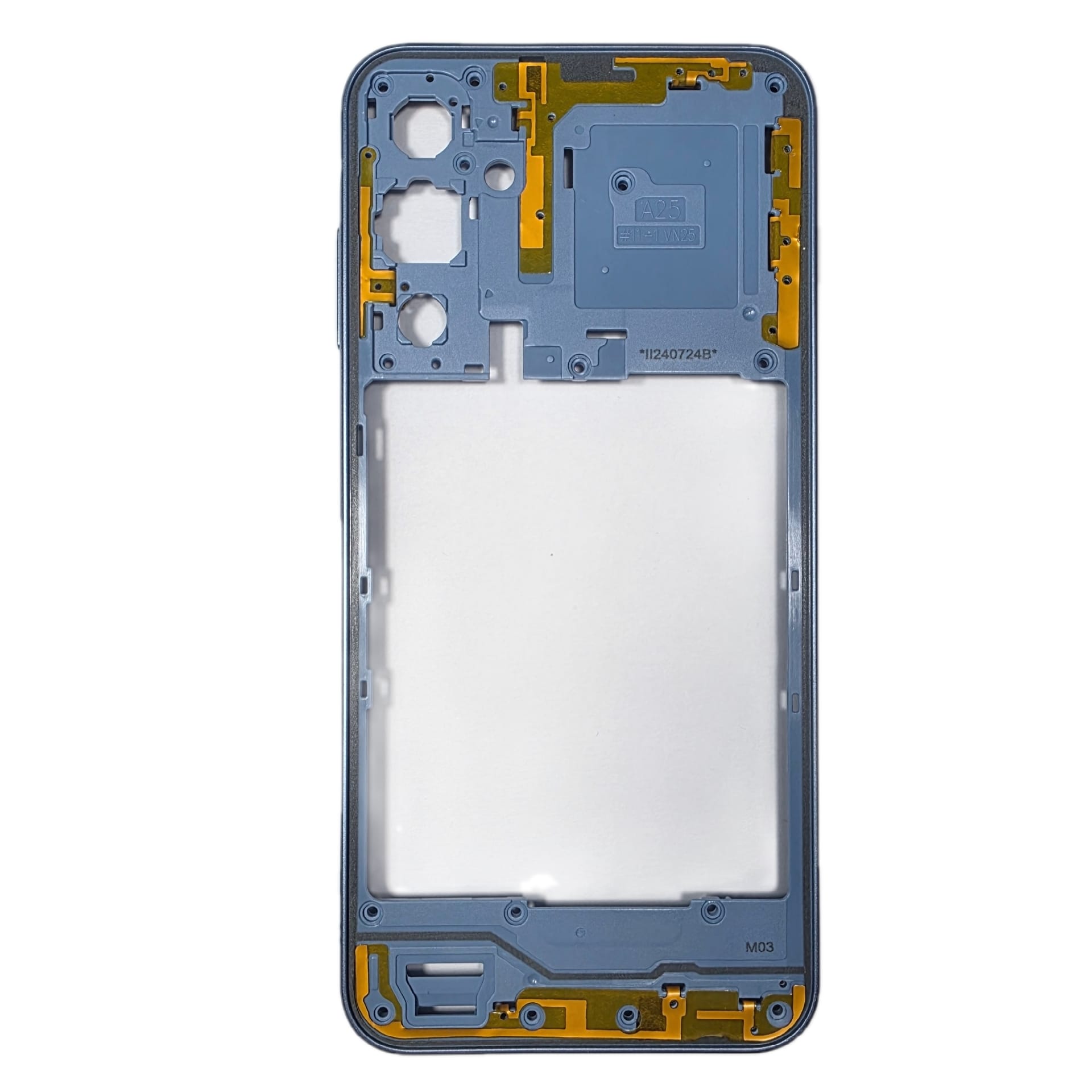 Rama mijloc intermediara Samsung A25, Optimistic Blue