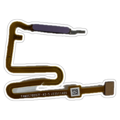 Banda flex cu senzor amprenta Samsung A05s, Violet
