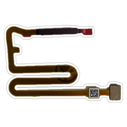 Banda flex cu senzor amprenta si buton on/off Samsung A14 5G/ A146P, Rosu