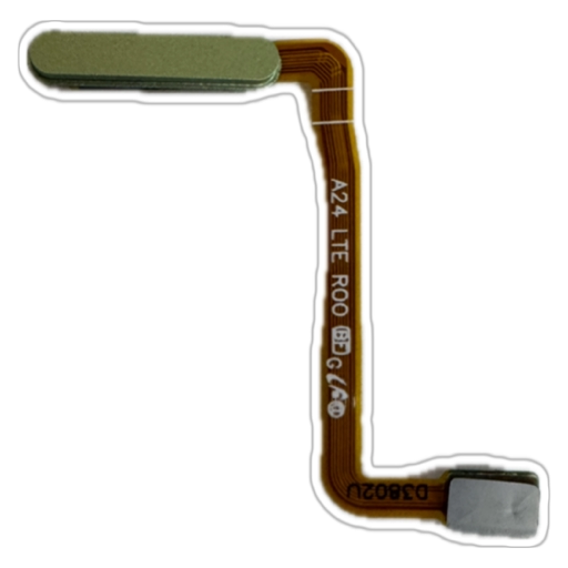 Banda flex cu senzor amprenta si buton on/off Samsung A24 4G, Green
