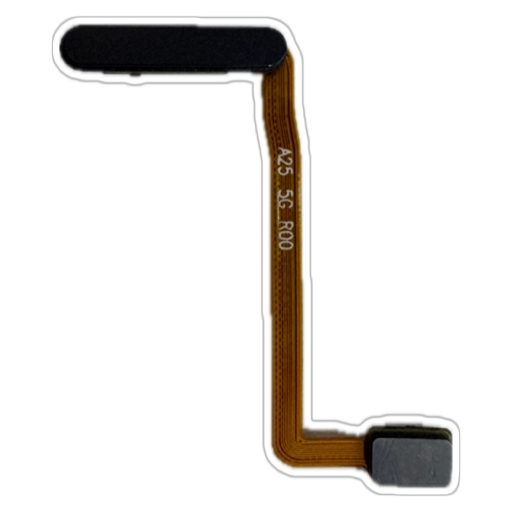 Banda flex cu senzor amprenta si buton on/off Samsung A25, Black