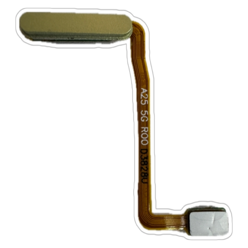 Banda flex cu senzor amprenta si buton on/off Samsung A25, Yellow