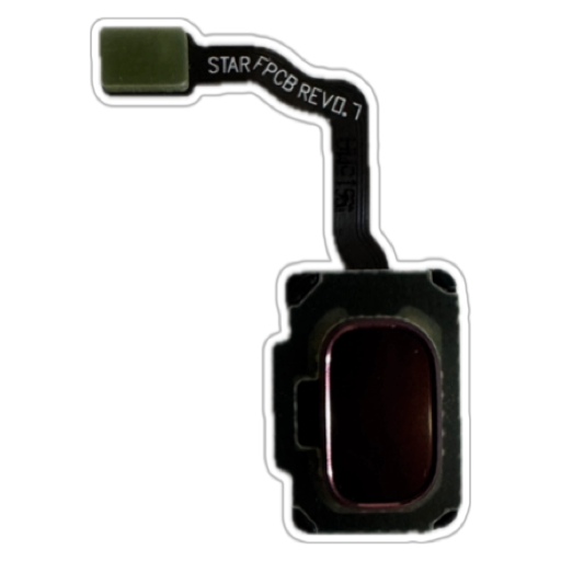 Banda flex cu senzor amprenta Samsung S9 / S9 Plus, Red