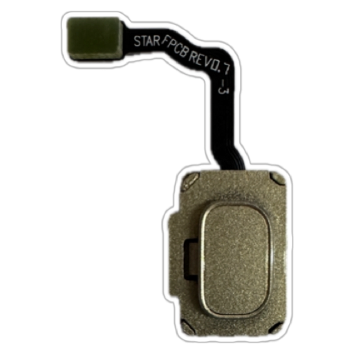 Banda flex cu senzor amprenta Samsung S9 / S9 Plus, Gold