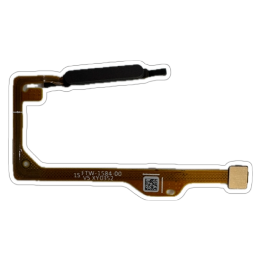 Banda flex cu senzor amprenta Huawei P smart 2021, Black
