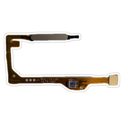 Banda flex cu senzor amprenta Huawei P smart 2021, Gold