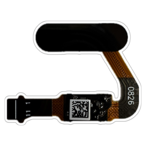 Banda flex cu senzor amprenta Huawei P20 / P20 Pro, Black