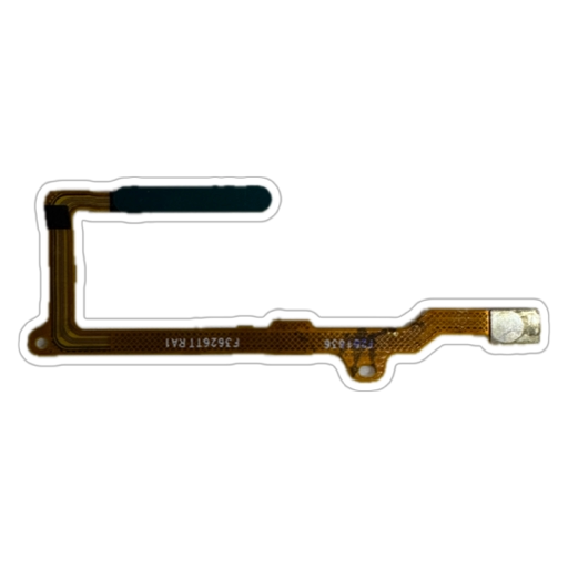 Banda flex cu senzor amprenta Huawei P40 Lite, Green