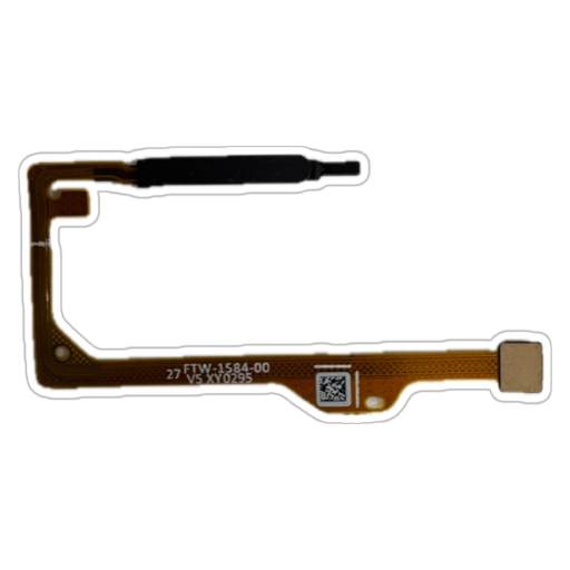Banda flex cu senzor amprenta Huawei Nova Y60, Black