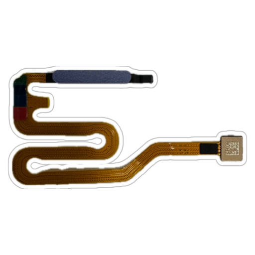 Banda flex cu senzor amprenta Huawei Nova Y61, Blue