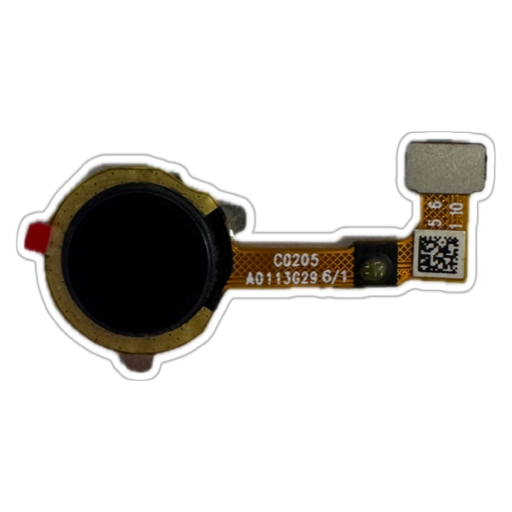 Banda flex cu senzor amprenta Oppo A15, Black