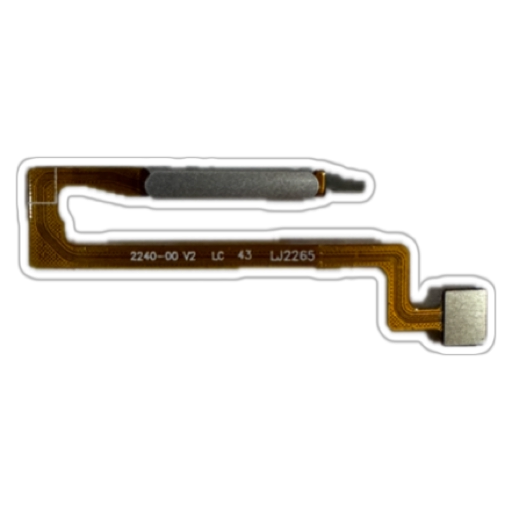 Banda flex cu senzor amprenta Xiaomi Redmi Note 12 5G, White