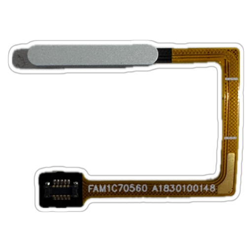 Banda flex cu senzor amprenta Xiaomi Redmi Note 13 5G, White