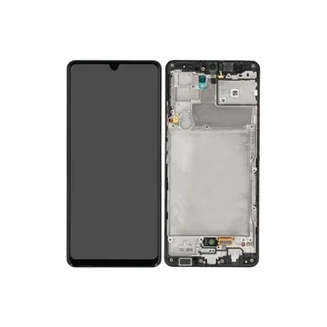 Display Samsung A42 5G cu rama Service Pack, Negru
