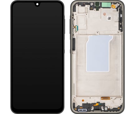 Display Samsung A26 5G cu rama Service Pack, Negru