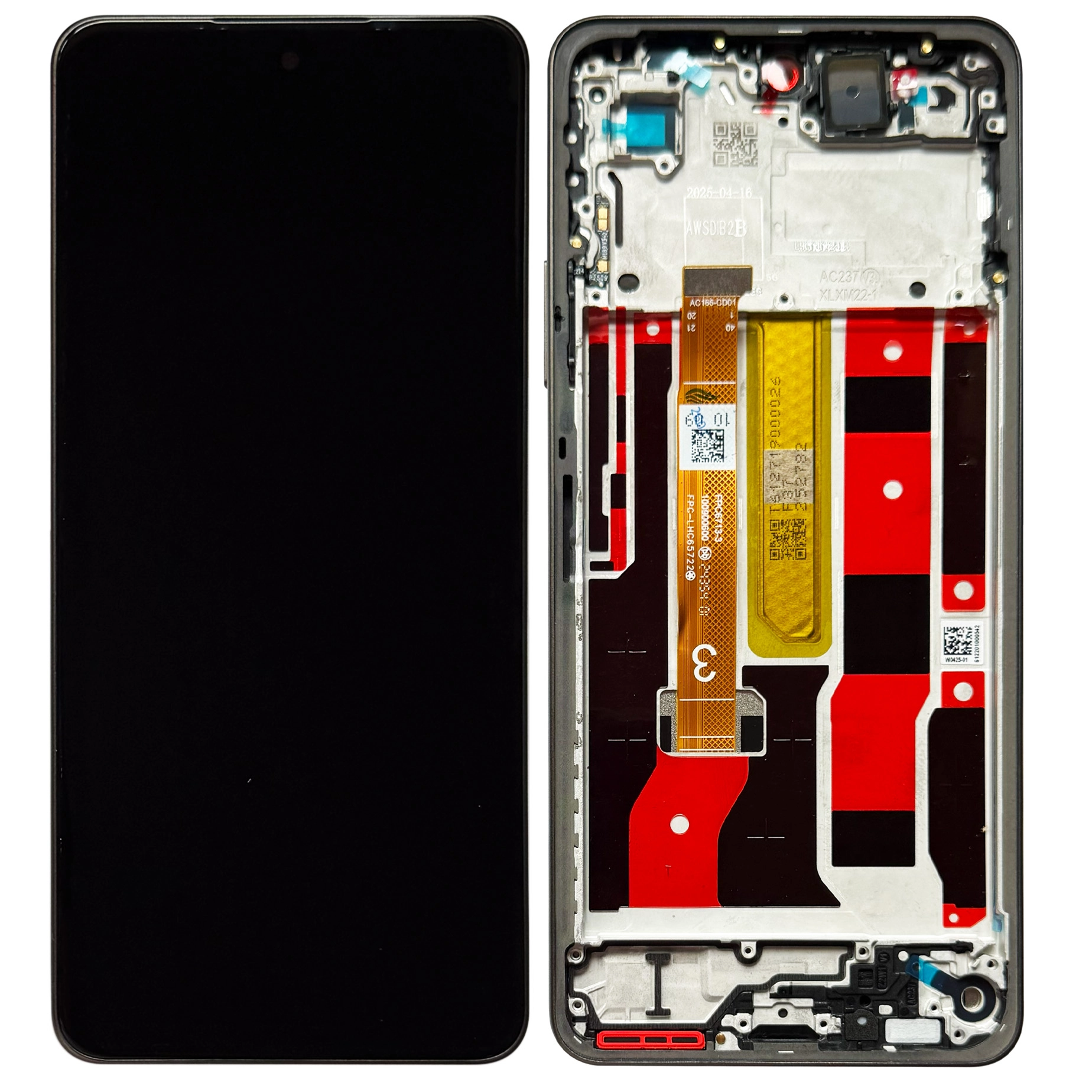 Display Oppo A5 Pro 5G cu rama, Negru