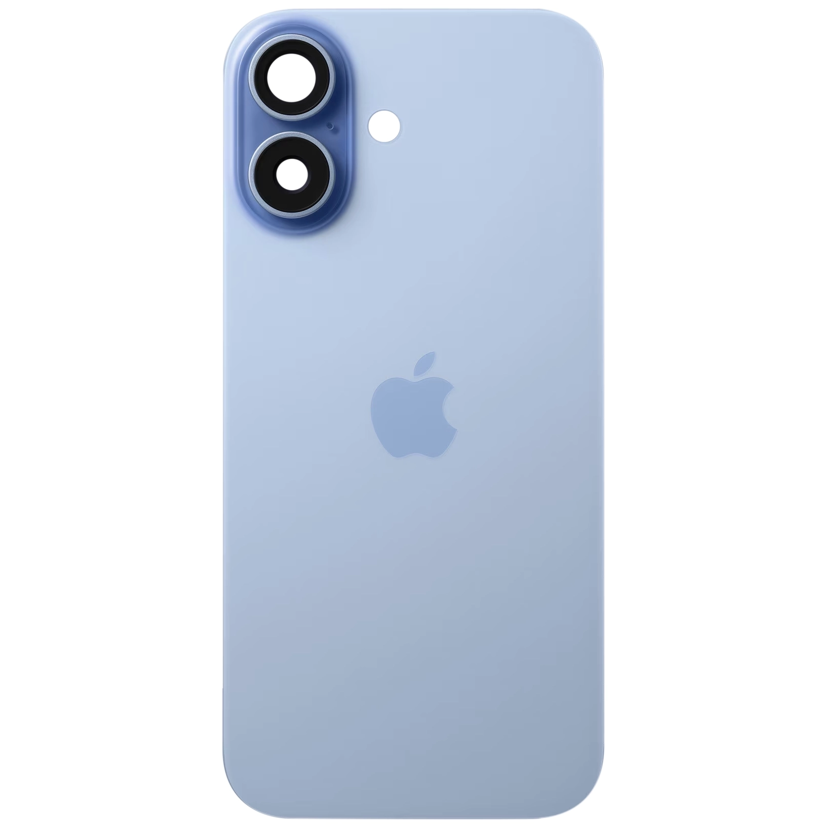 Spate telefon: Capac baterie Iphone 17 cu Lentile si Magnet, Blue