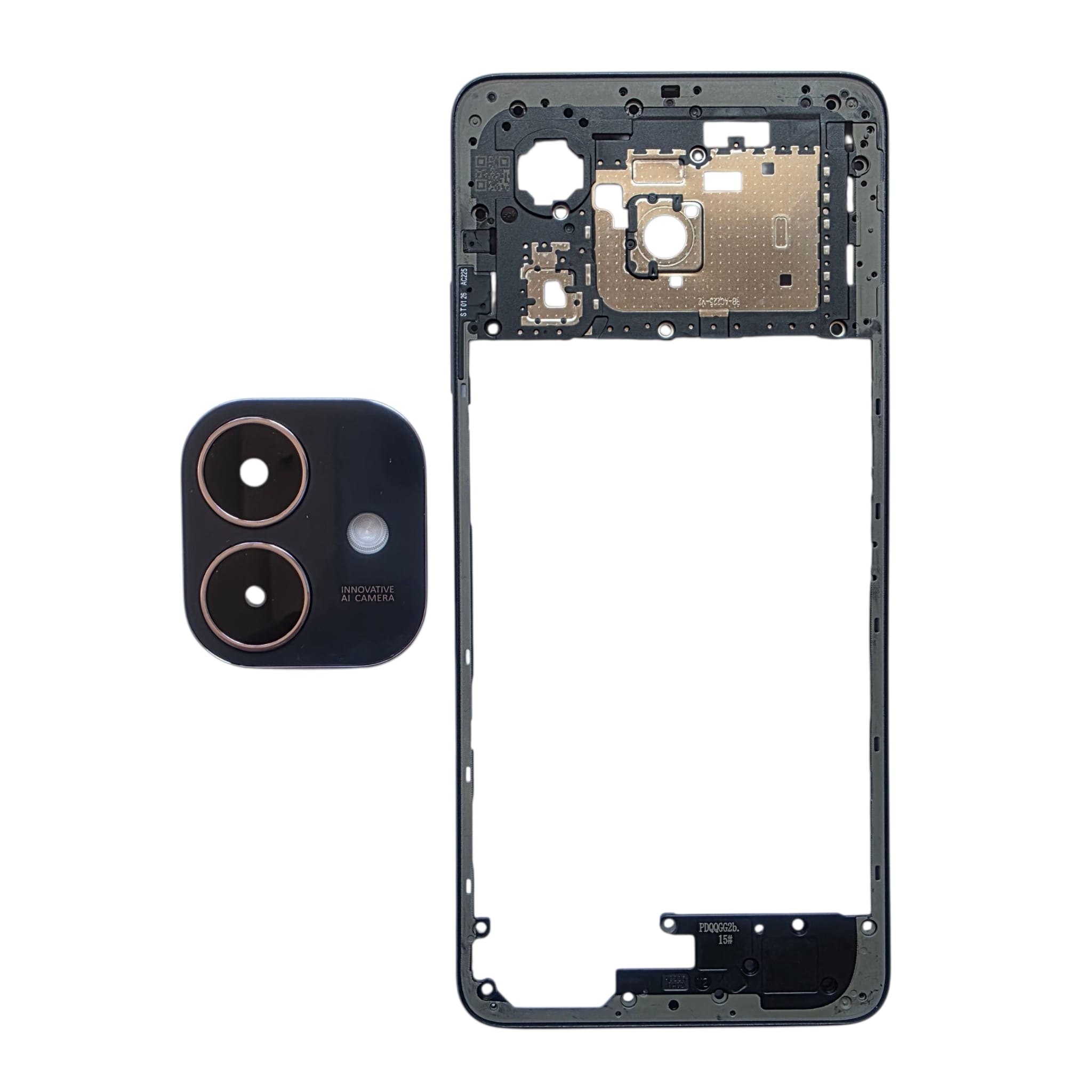 Rama mijloc intermediara Oppo A3 5G, Black