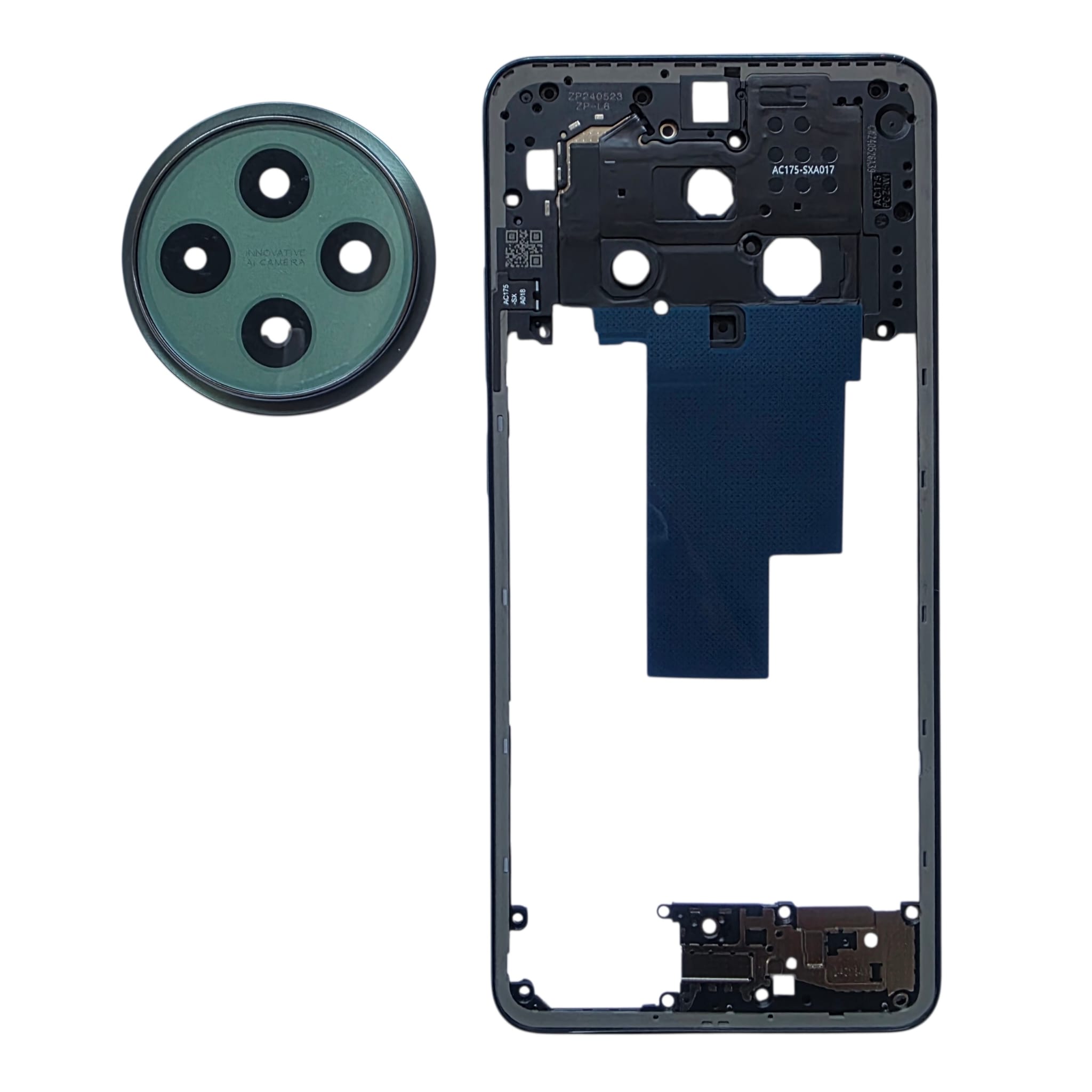 Rama mijloc intermediara Oppo Reno 12F 4G, Green