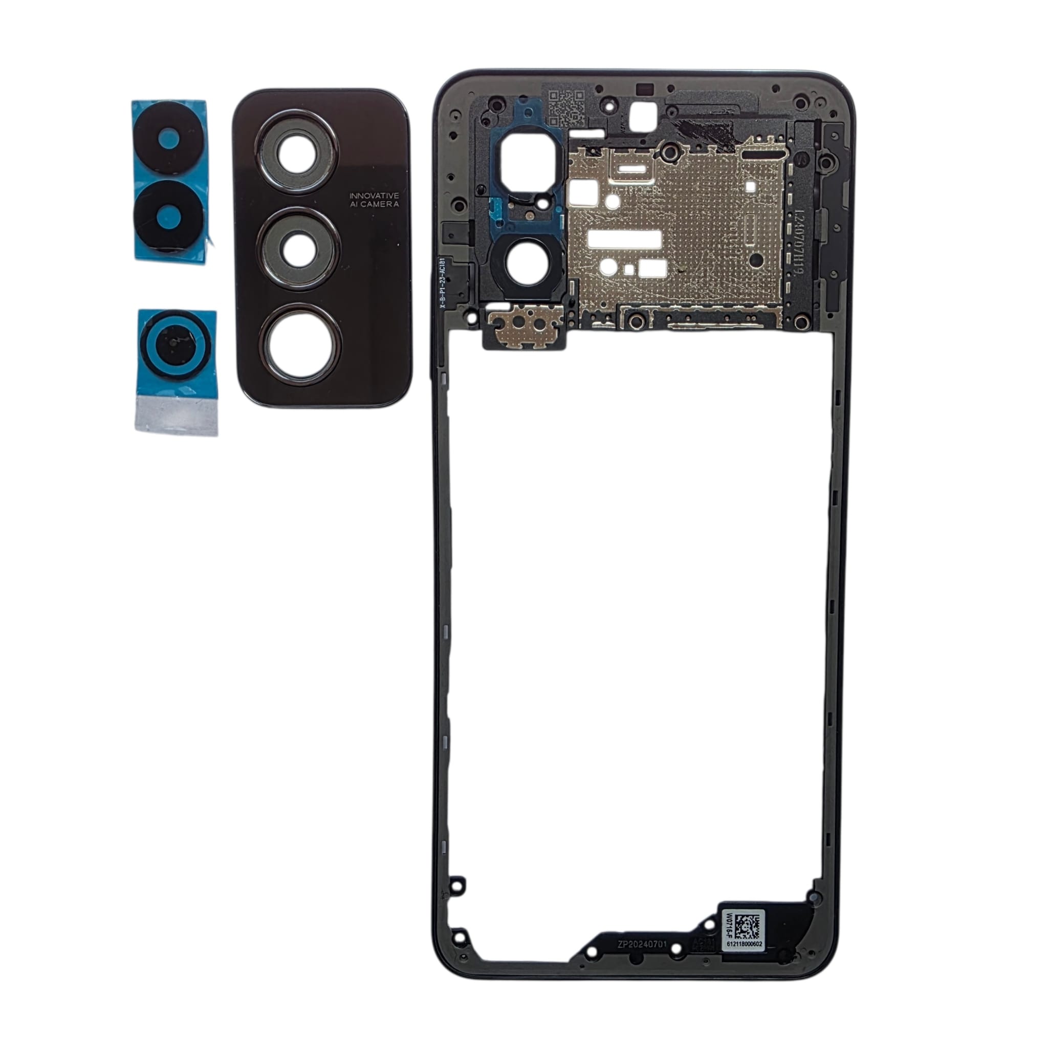 Rama mijloc intermediara Oppo A80, Black