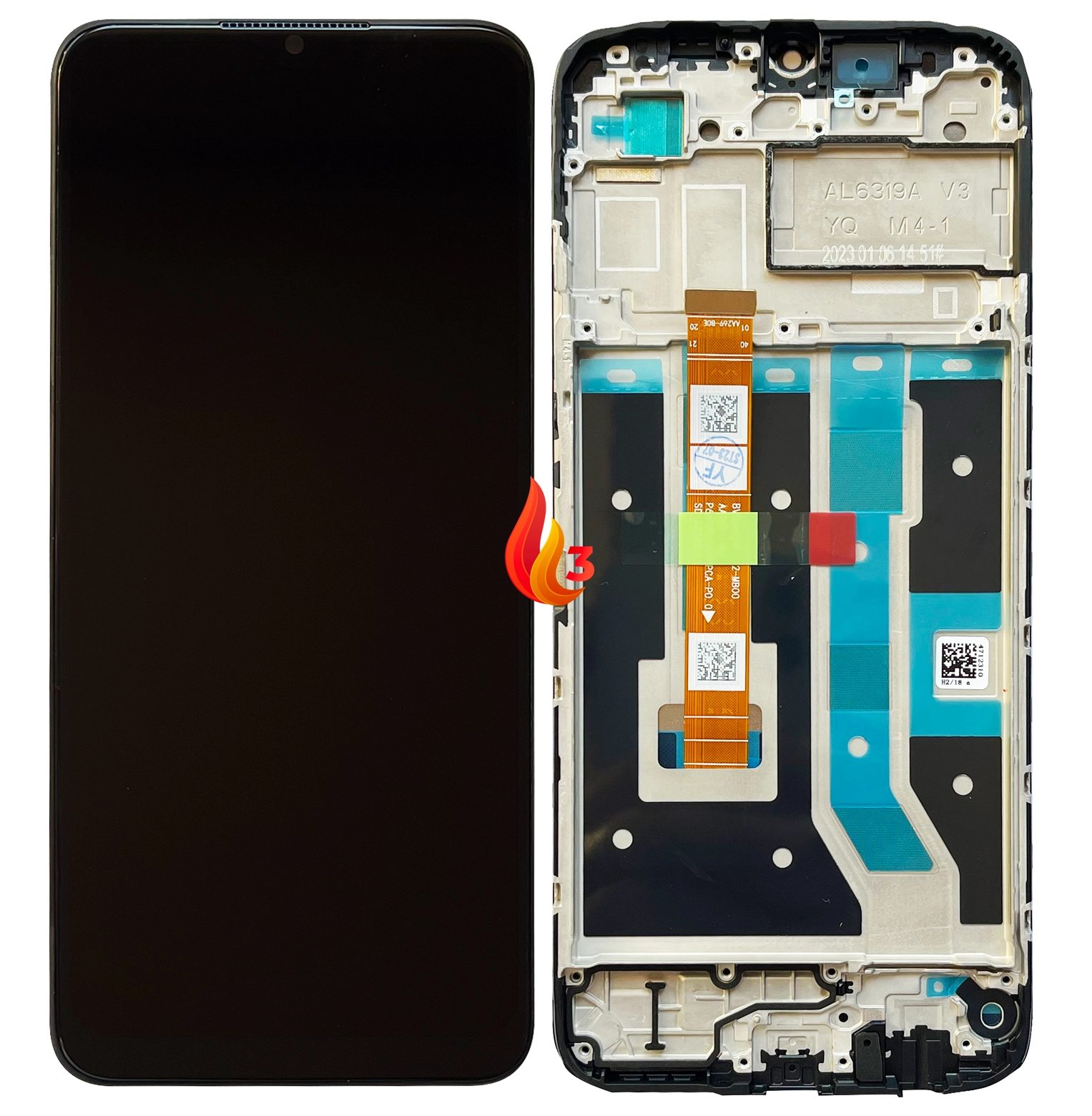 Display Oppo A17 cu rama