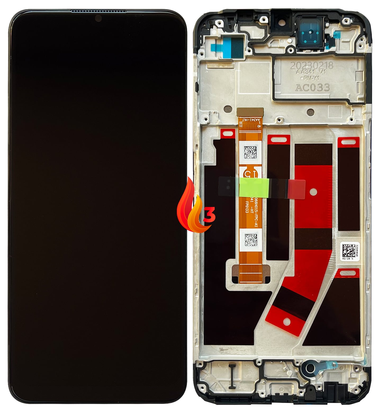 Display Oppo A57s / A57 4G cu rama