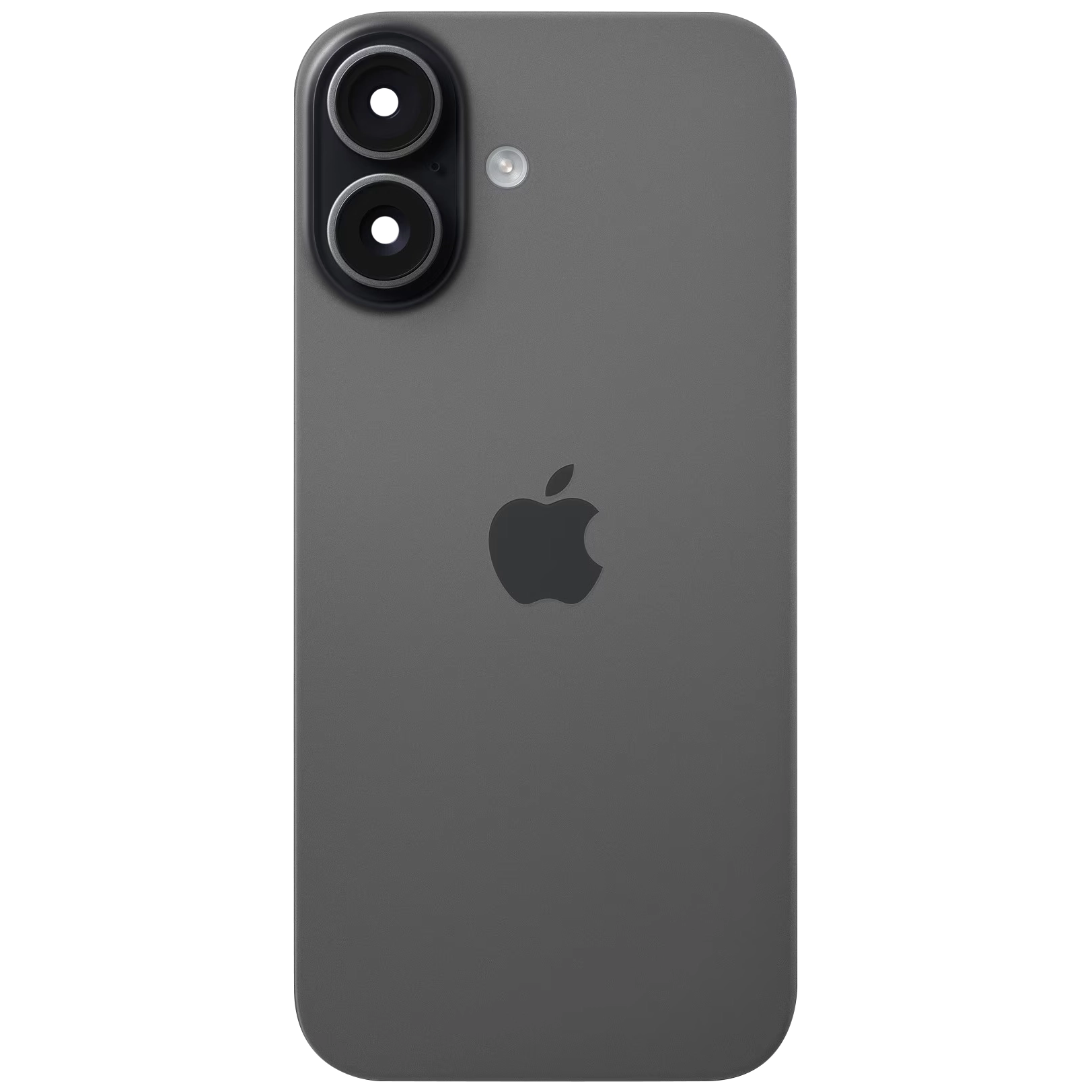Spate telefon: Capac baterie Iphone 17 cu Lentile si Magnet OEM, Black 