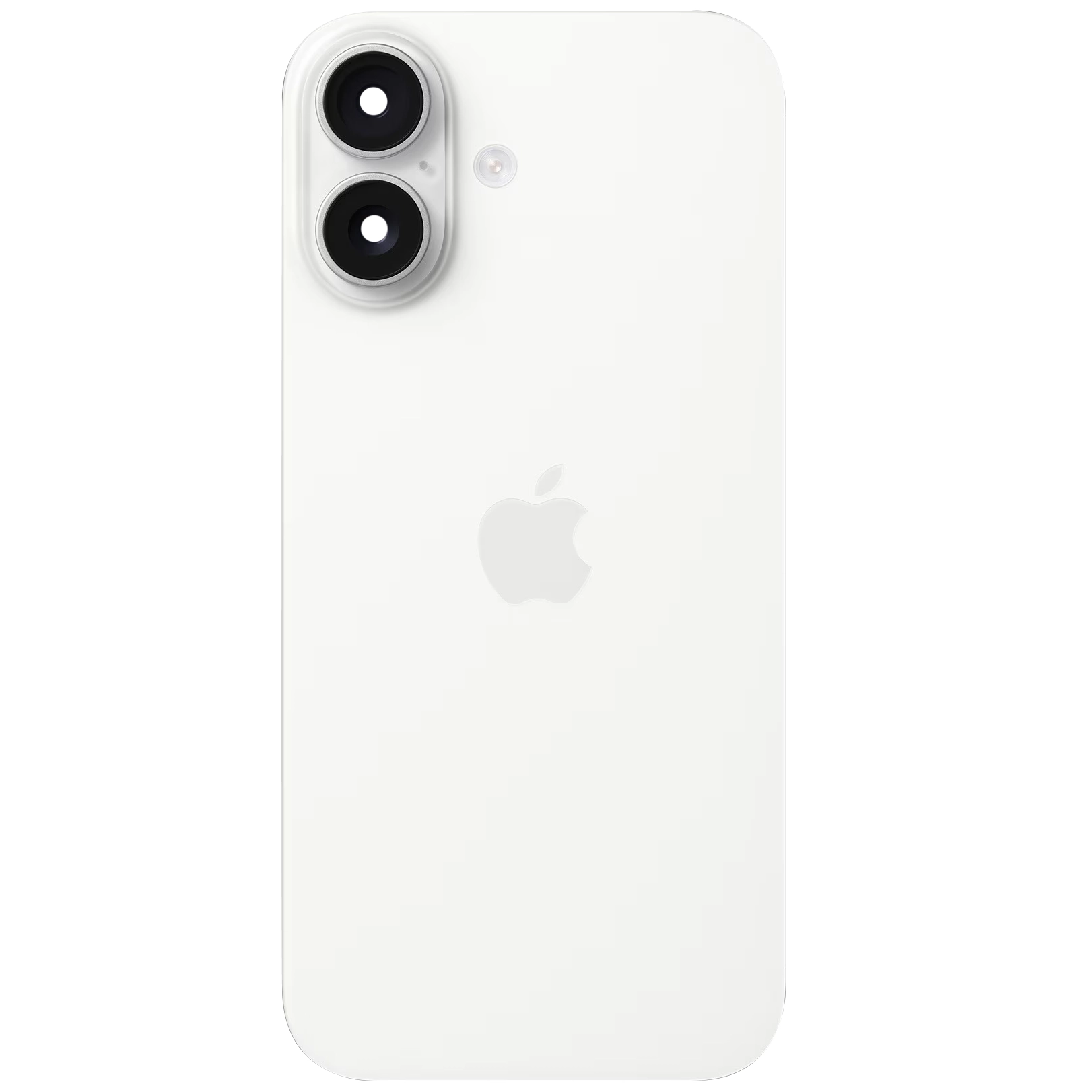 Spate telefon: Capac baterie Iphone 17 cu Lentile si Magnet OEM, White