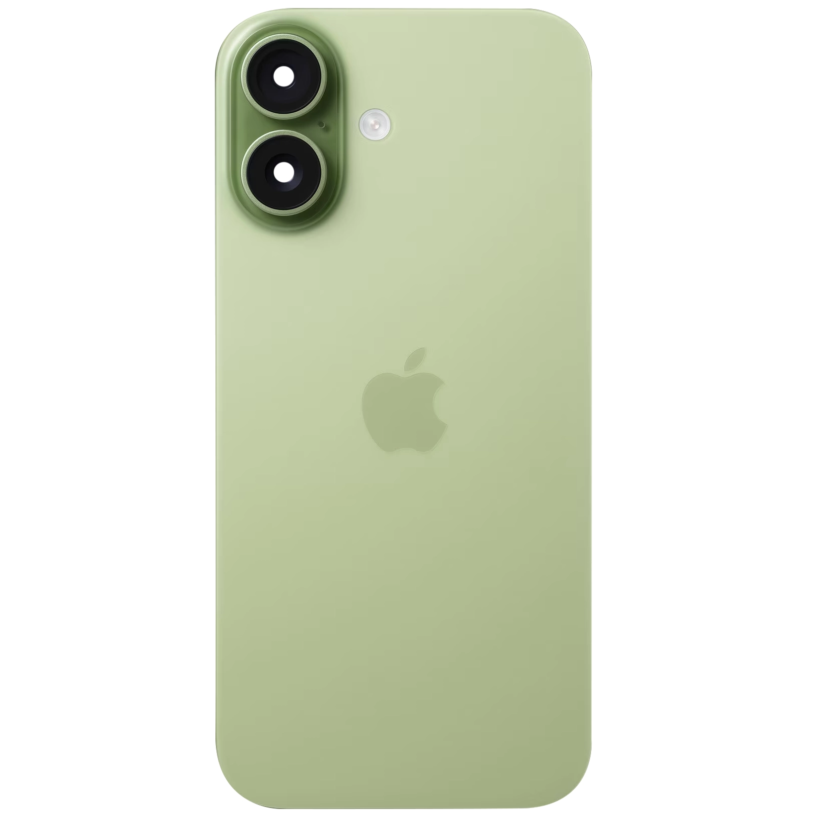 Spate telefon: Capac baterie Iphone 17 cu Lentile si Magnet OEM, Green