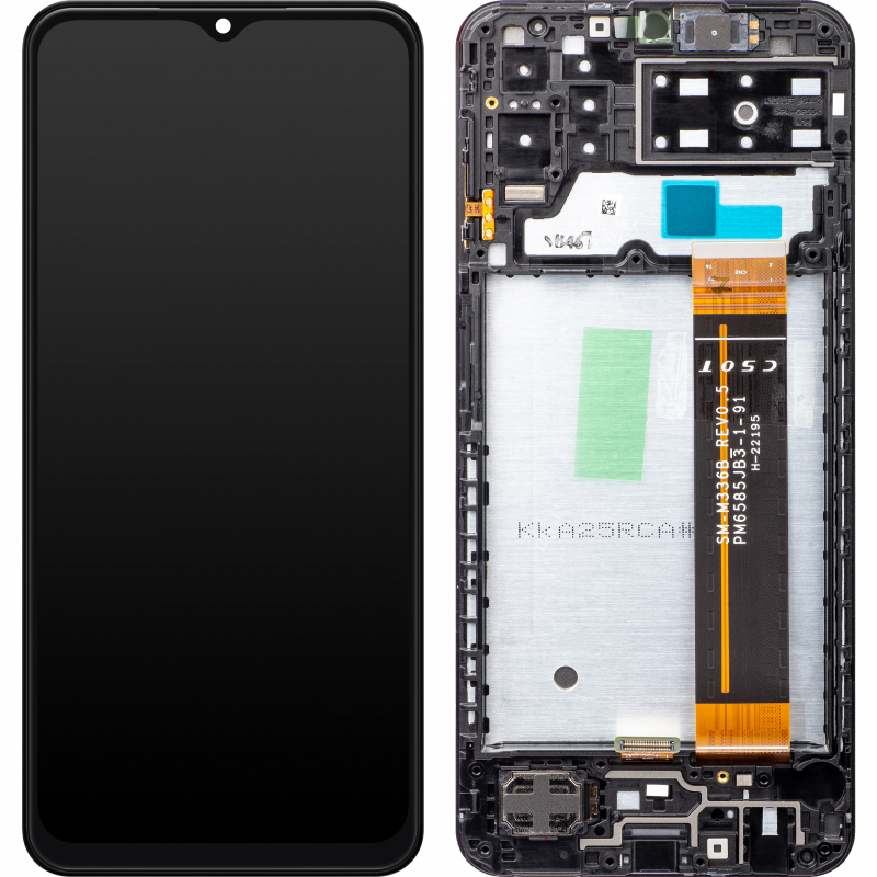 Display Samsung A13 4G cu rama Service Pack, Negru