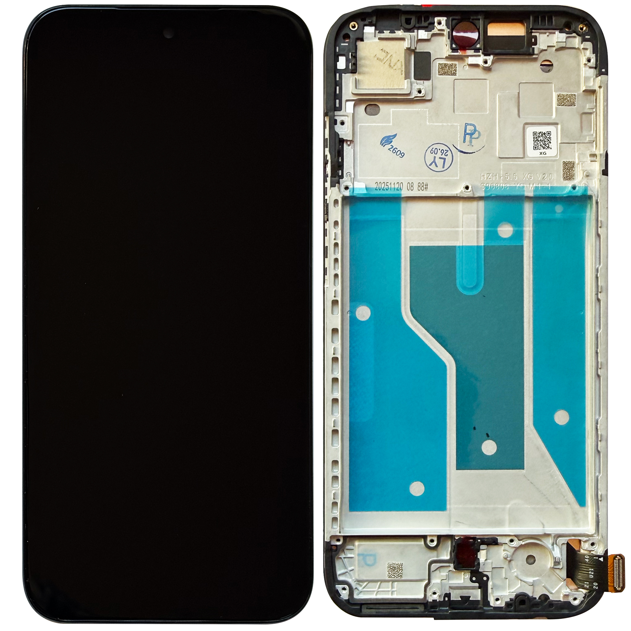 Display Motorola G77 cu rama OLED