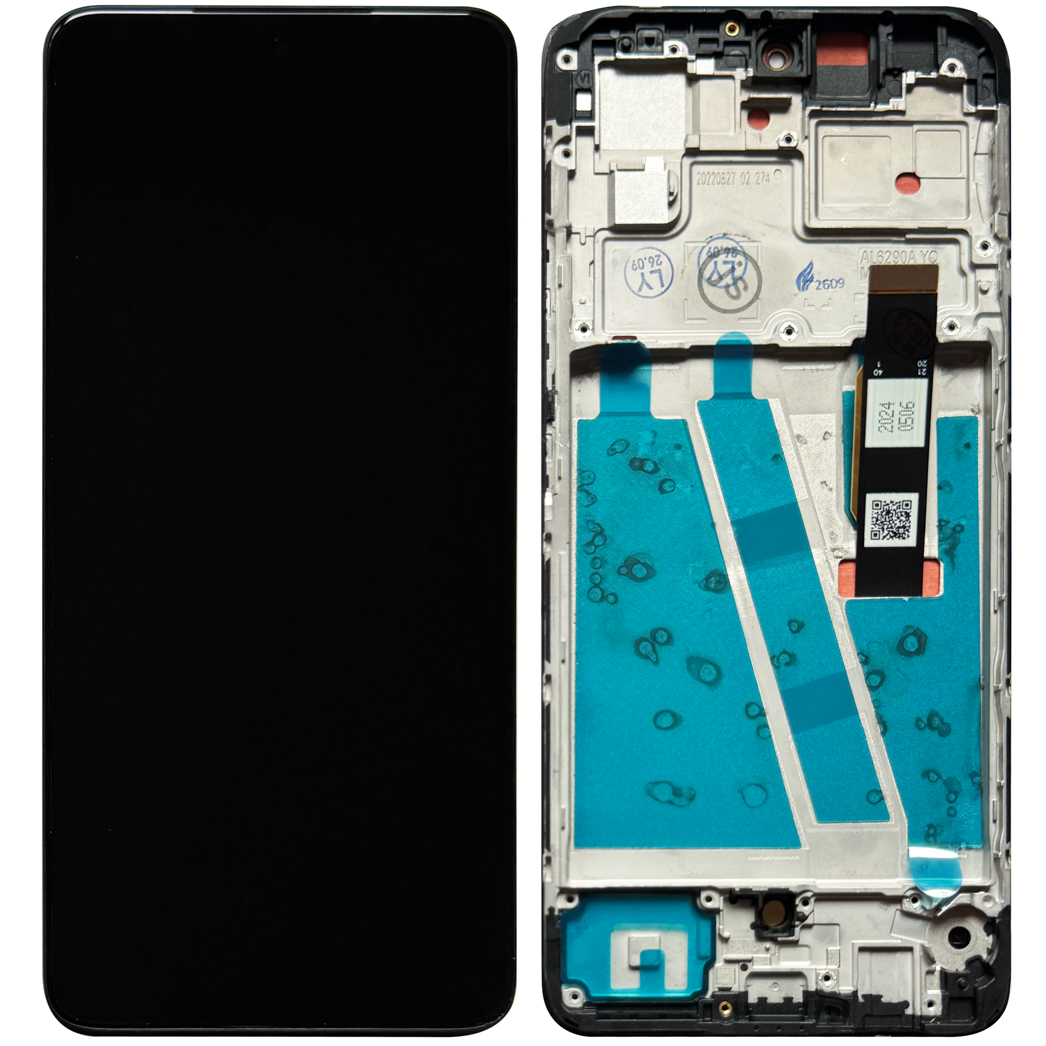 Display Motorola G72 cu rama OLED
