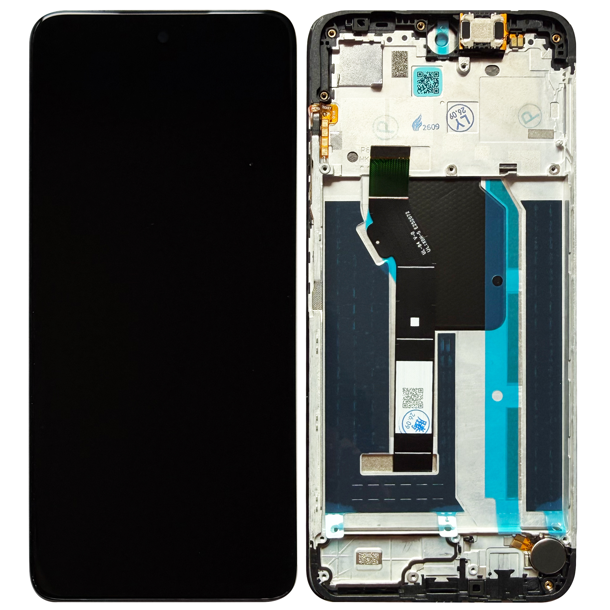 Display Motorola G57 / G57 Power cu rama OEM