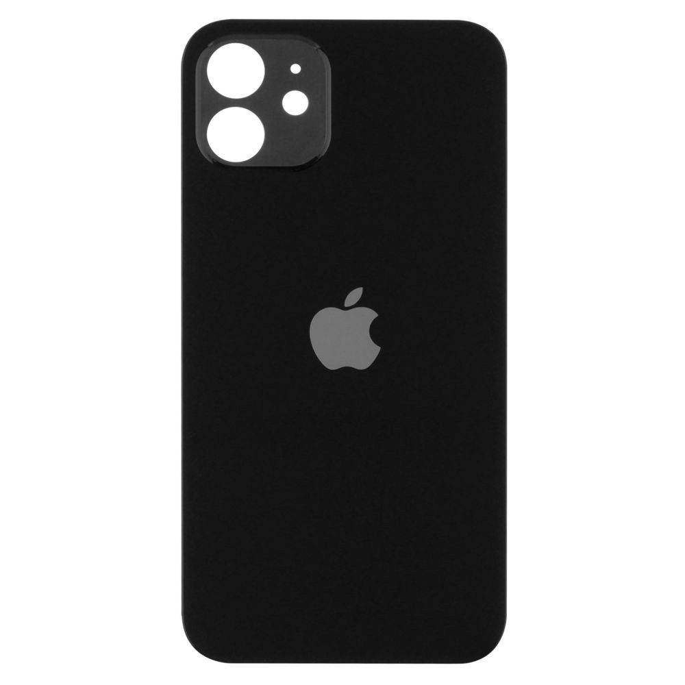 Spate telefon: Capac baterie Iphone 12, Negru