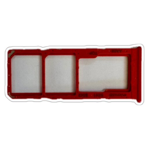 Suport sim - card Samsung A12, Red