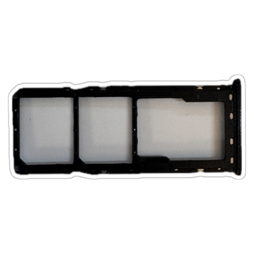 Suport sim - card Samsung A50, Negru