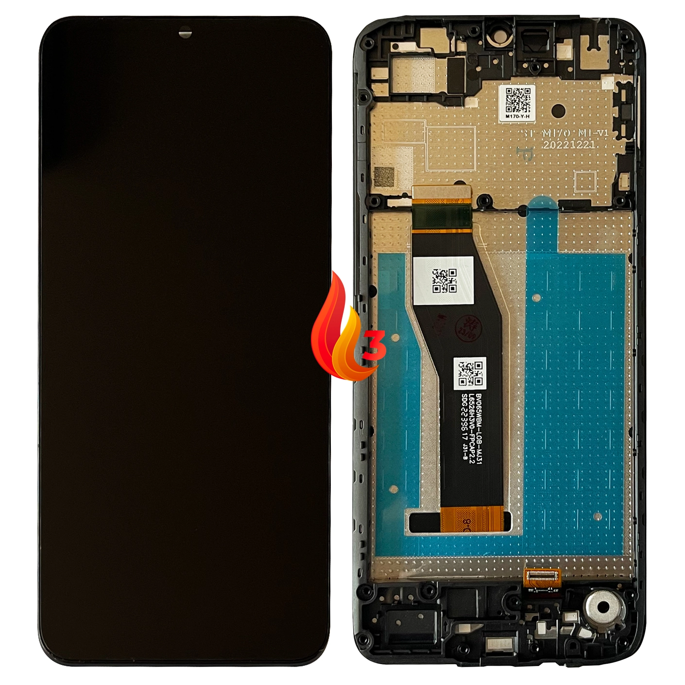 Display Motorola Moto E13 cu rama
